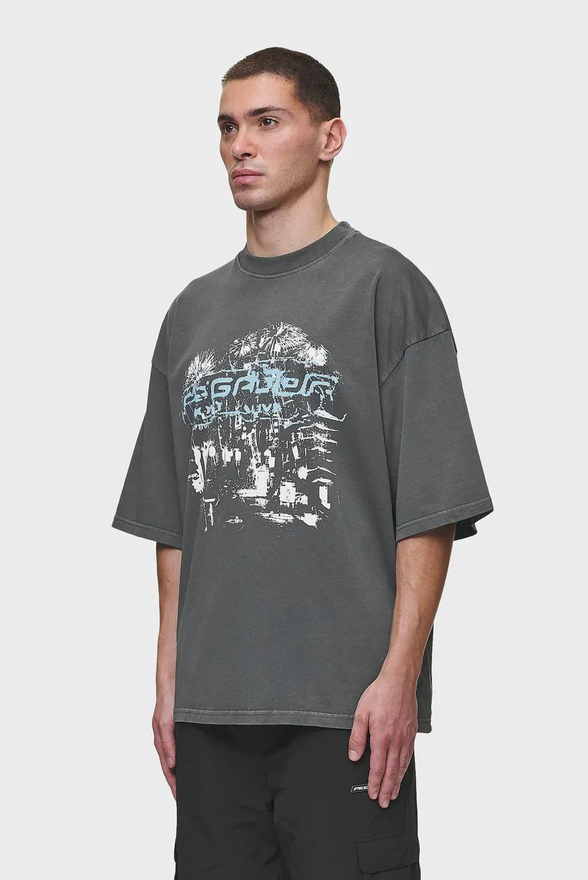 Чоловіча сіра футболка Macon Boxy Tee 3