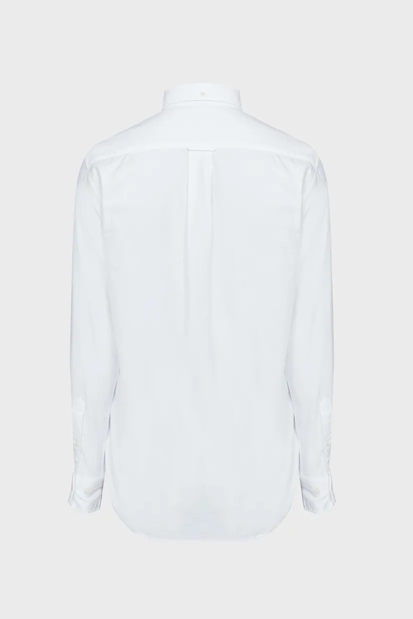 Мужская белая рубашка REG OXFORD SHIRT 7