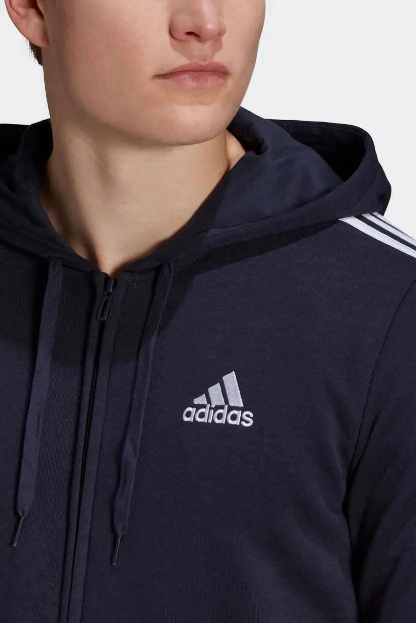 Чоловіче темно-синє худі Essentials 3-Stripes 5