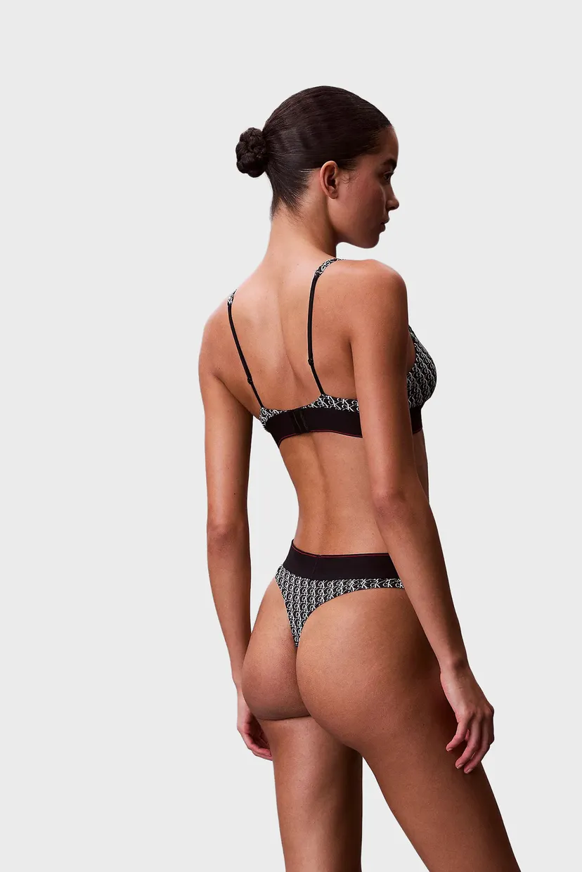Жіночі трусики з візерунком THONG 4