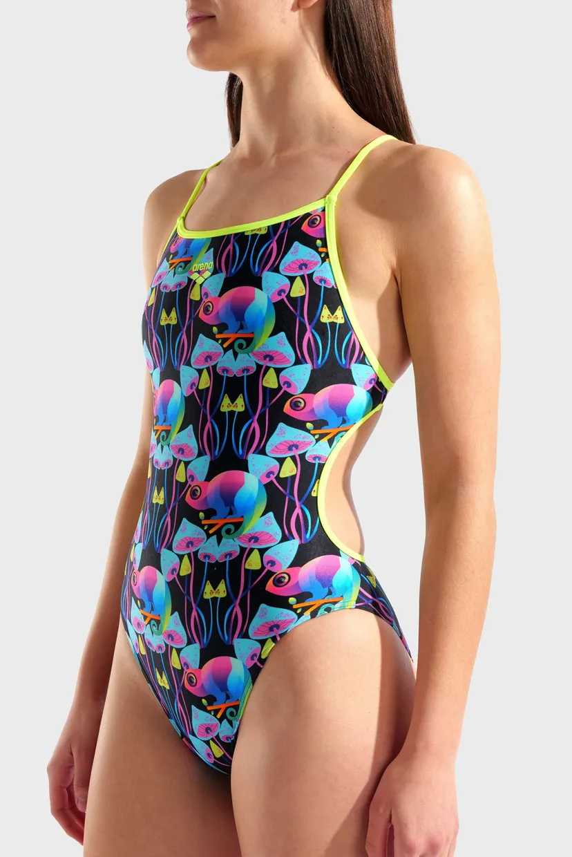 Женский купальник с узором WOMULTI CHAMELEONS SWIMSUIT 3