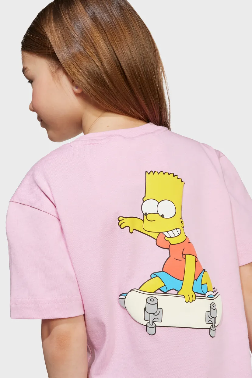 Дитяча рожева футболка The Simpsons Kids 5