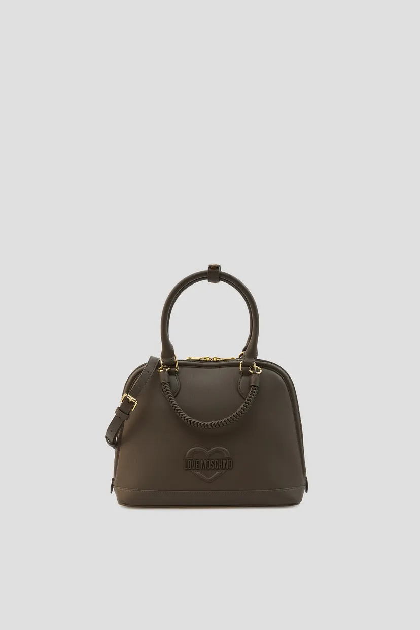Жіноча оливкова сумка Love Moschino JC4100PP1OLL0203 — MD-Fashion