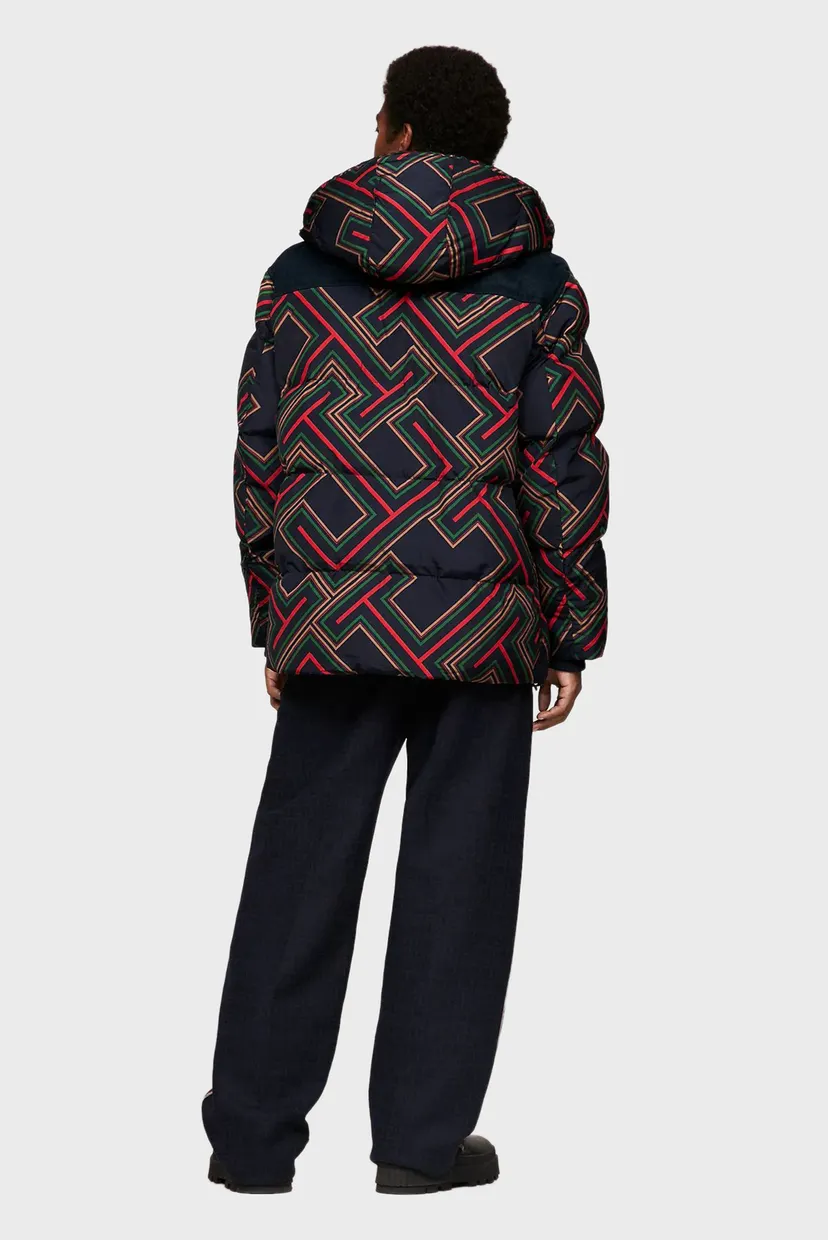 Темно-синя куртка з візерунком Tommy x Pendleton (унісекс) 5