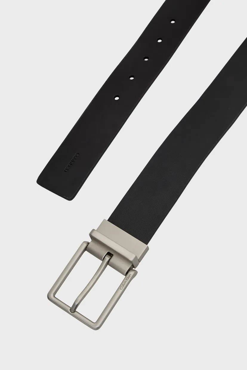 Чоловічий шкіряний двосторонній ремінь WARMTH BUCKLE SMOOTH 40MM ADJ/RE 3