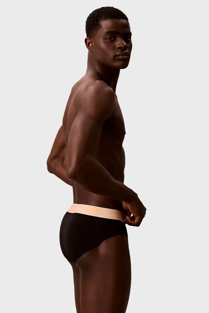 Мужские черные брифы (3 шт) HIP BRIEF 3