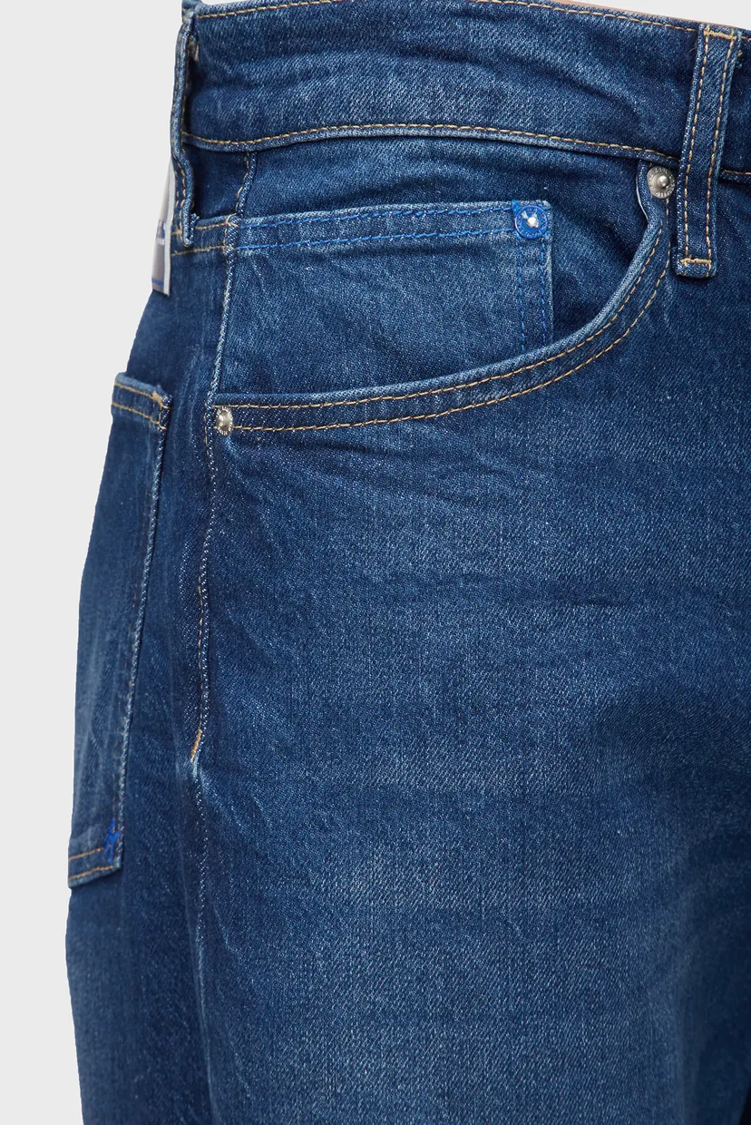 Чоловічі темно-сині джинси KLJ STRAIGHT DENIM 5