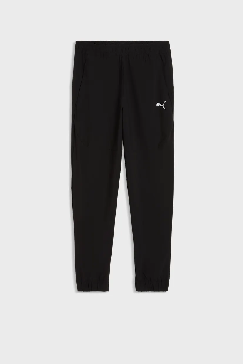 Детские черные спортивные брюки PUMATECH 4-Way Stretch Woven Pants Youth 4