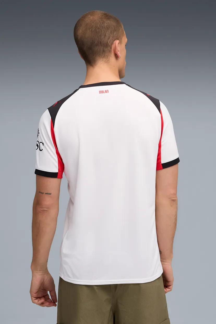 Чоловіча біла футболка AC Milan 25/26 Away Jersey Men 3