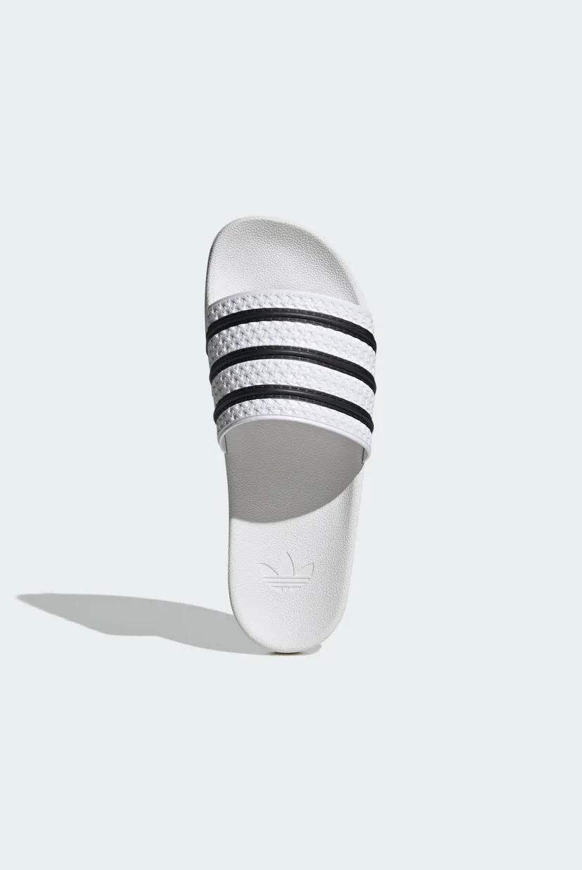 Білі слайдери ADILETTE та CF 6