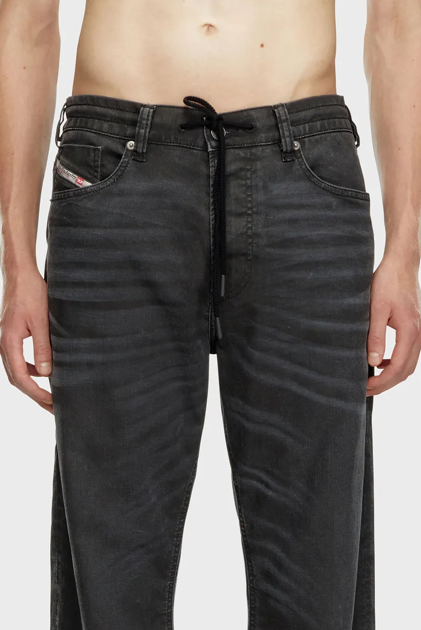 Мужские черные джинсы 2080 D-REEL JOGG Sweat jeans 4