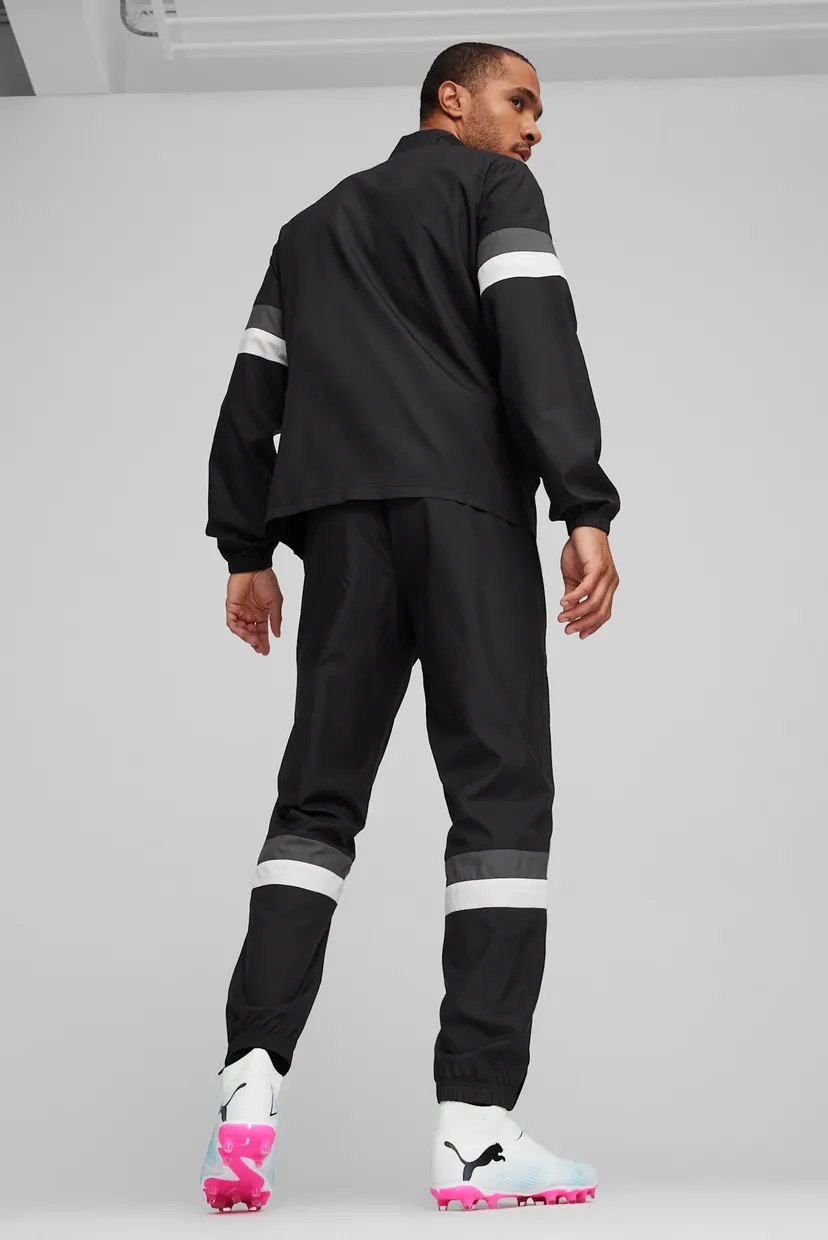 Мужской черный спортивный костюм (кофта, брюки) teamRISE Men's Football Tracksuit 3