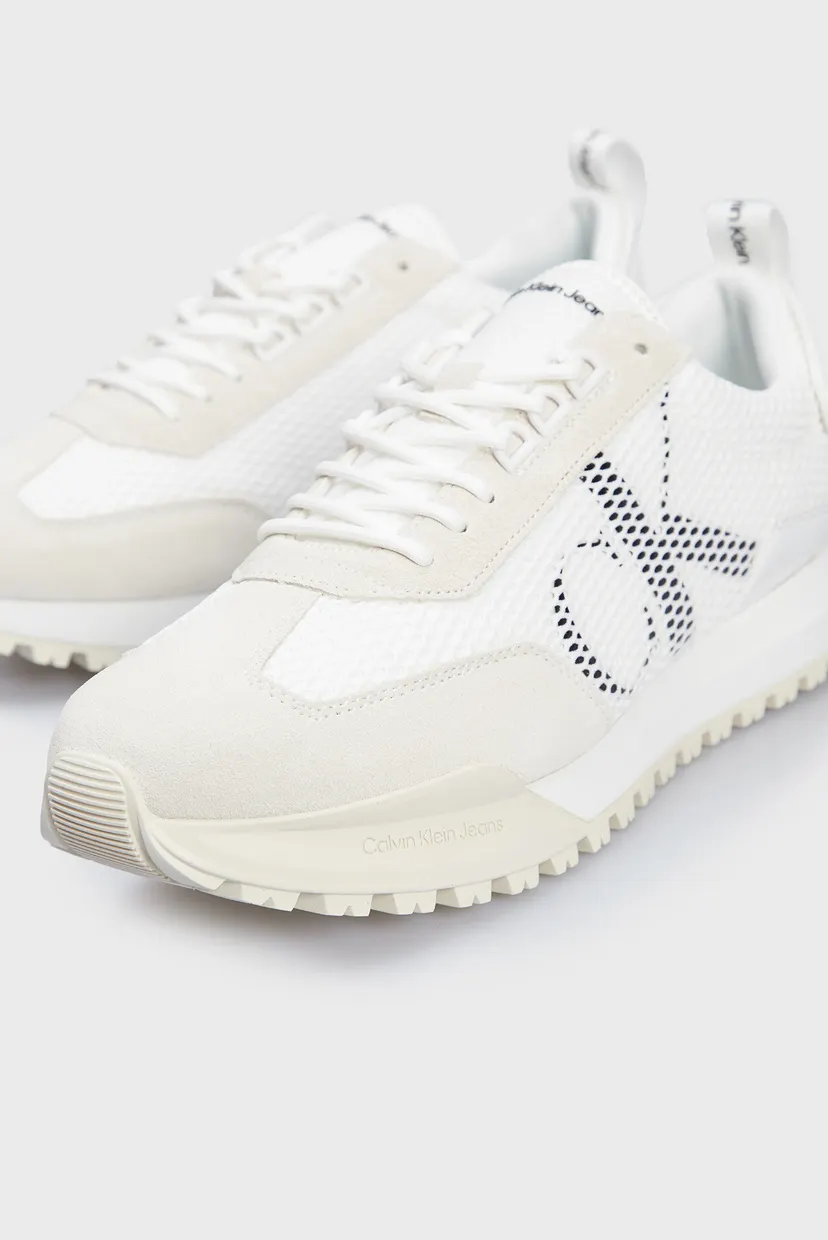 Мужские белые кроссовки TOOTHY RUNNER MESH 5
