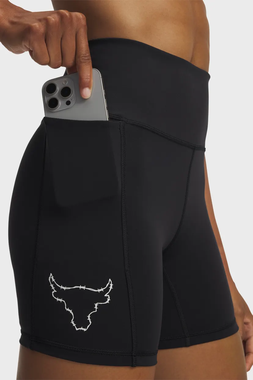 Женские черные велосипедки Pjt Rck Middie Short 4