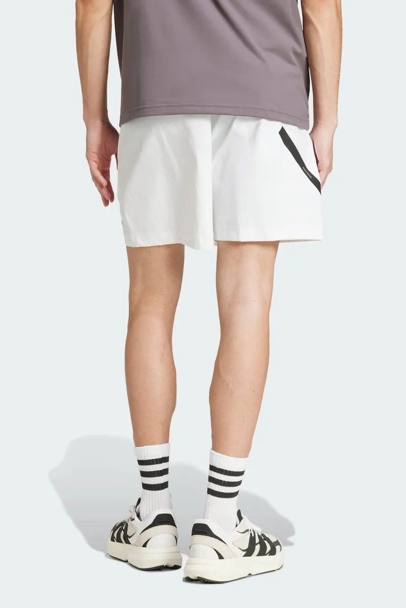 Мужские белые шорты adidas Z.N.E. Woven 3