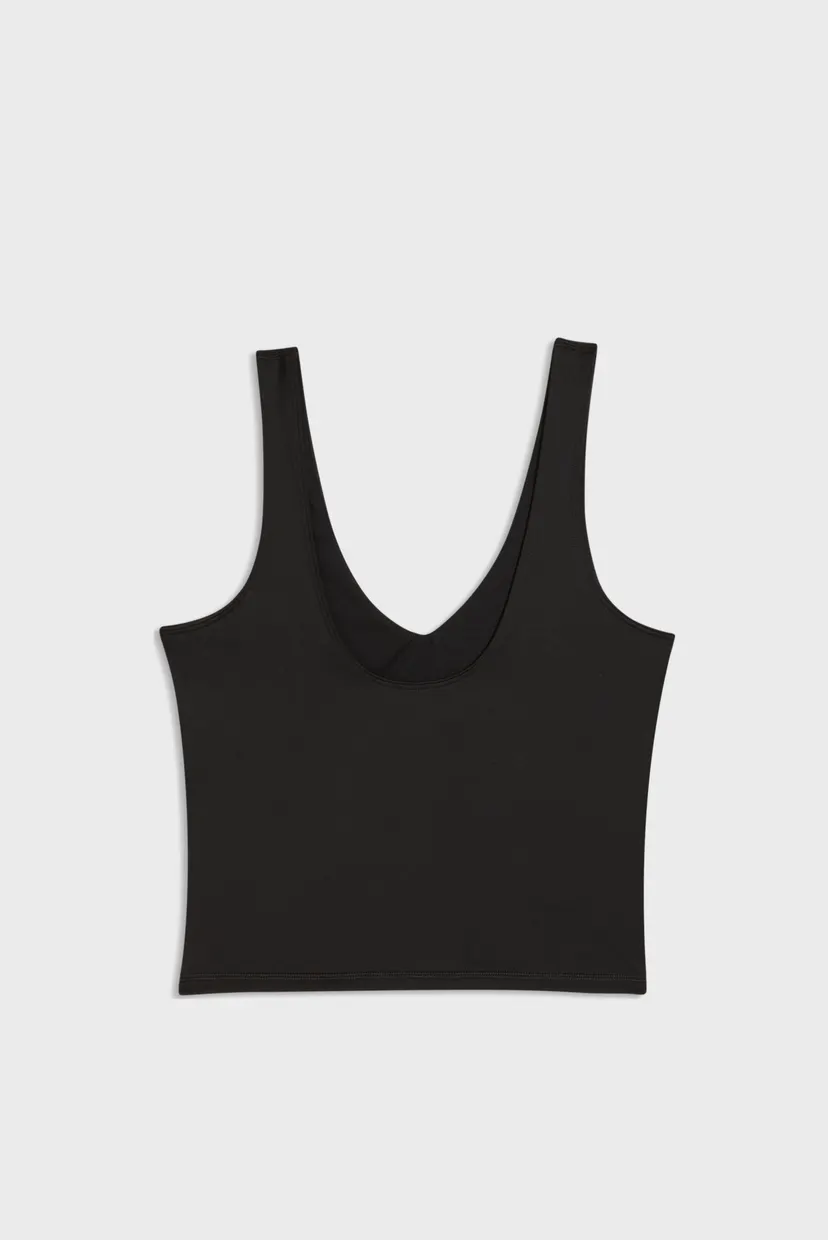 Женская черная майка PUMA SHAPE Training Tank Women 5