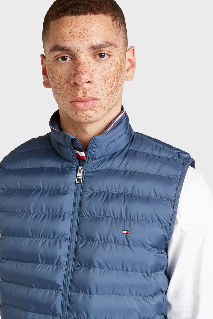 Чоловічий синій жилет CORE PACKABLE RECYCLED VEST 3