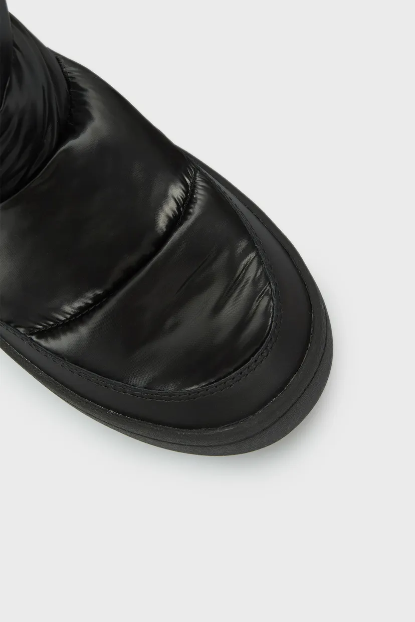Женские черные дутики TJW WINTER FEMININE BOOT 4