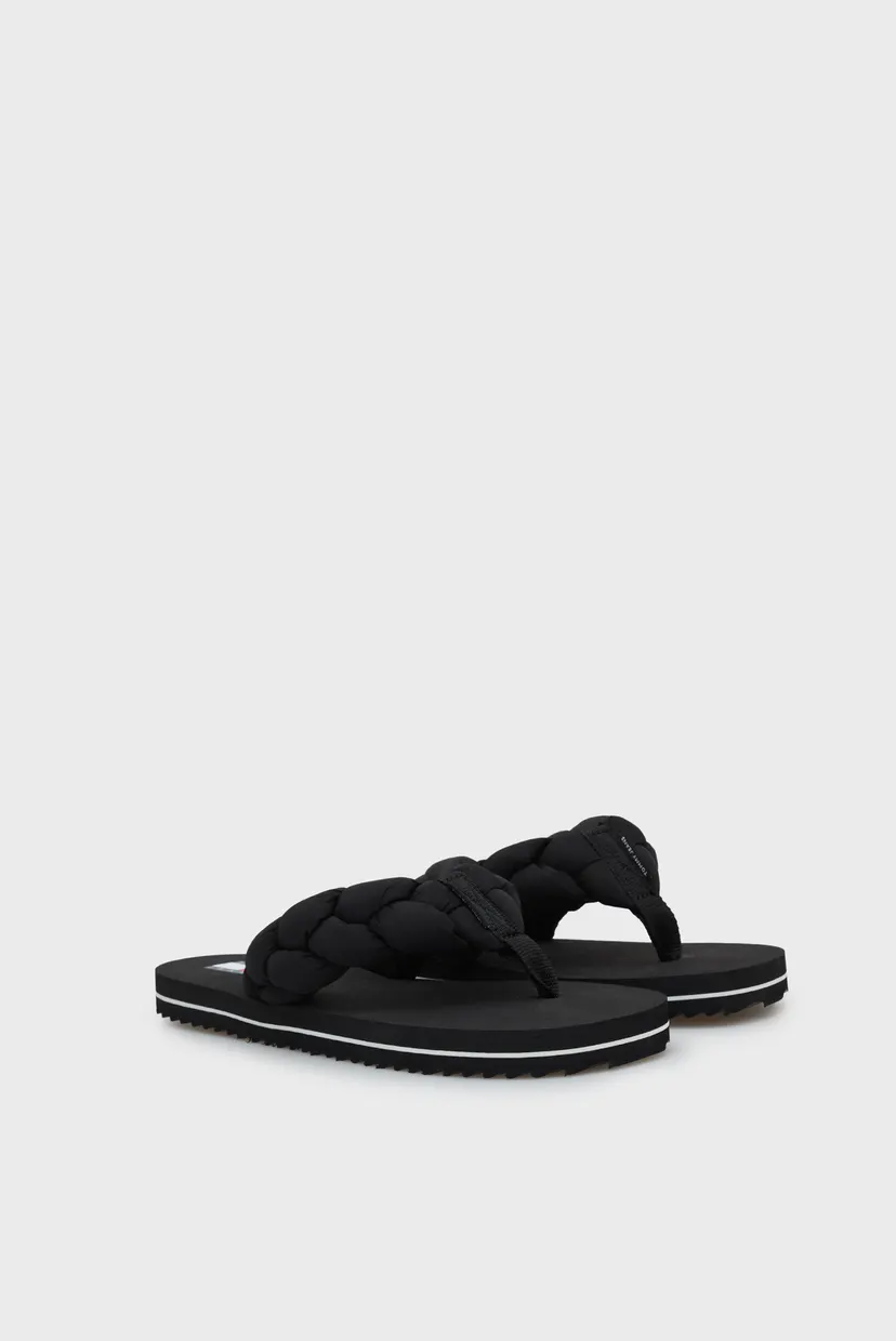 Жіночі чорні вʼєтнамки BRAIDED THONG BEACH SANDAL 3