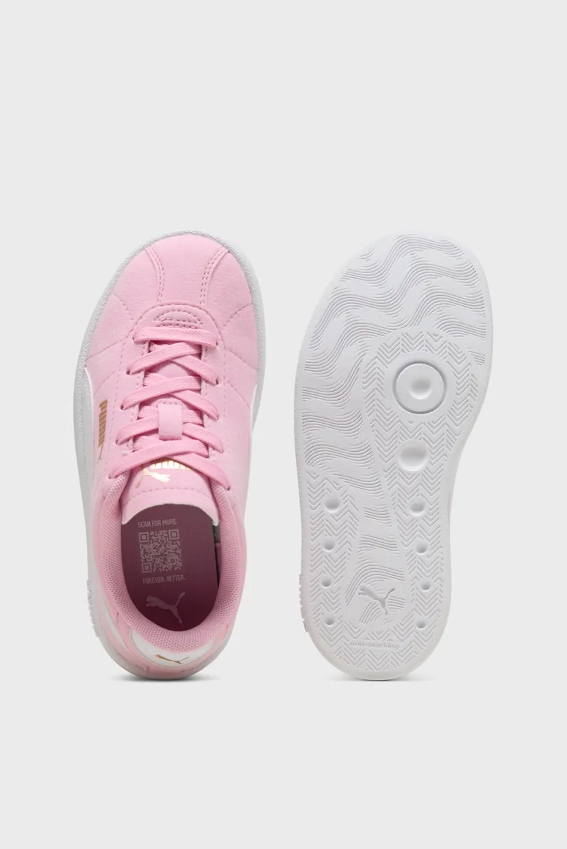 Дитячі рожеві снікерси PUMA Club II Sneakers Kids 4