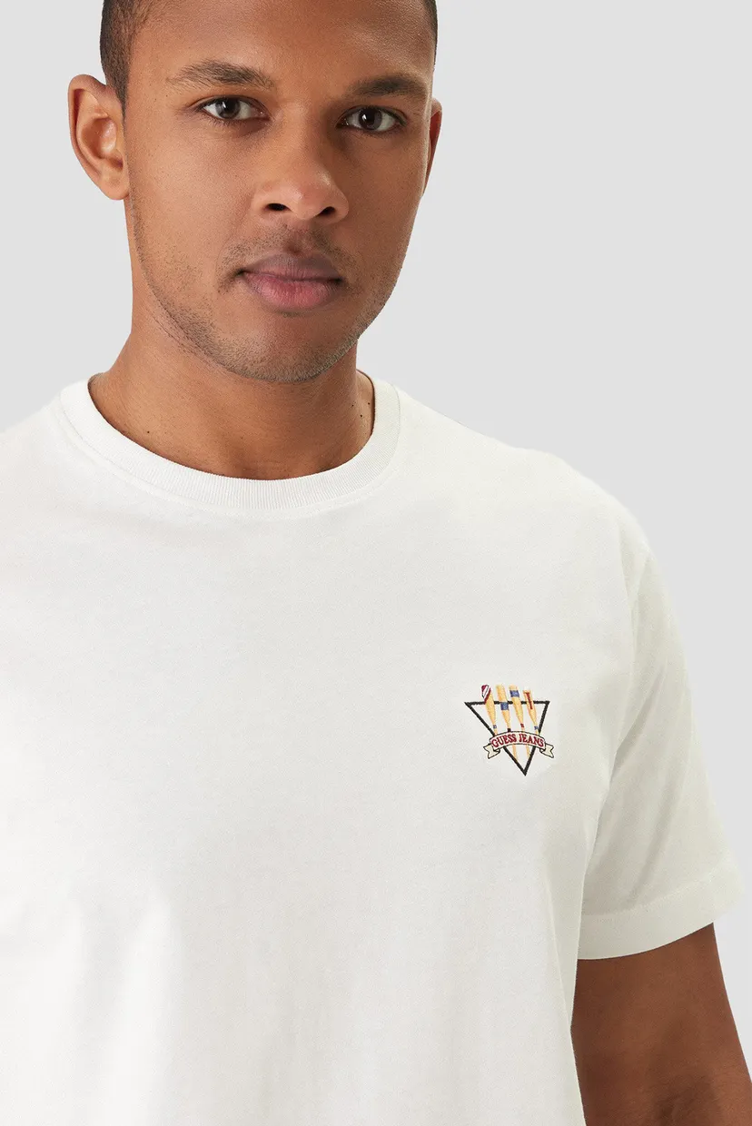 Мужская белая футболка 3