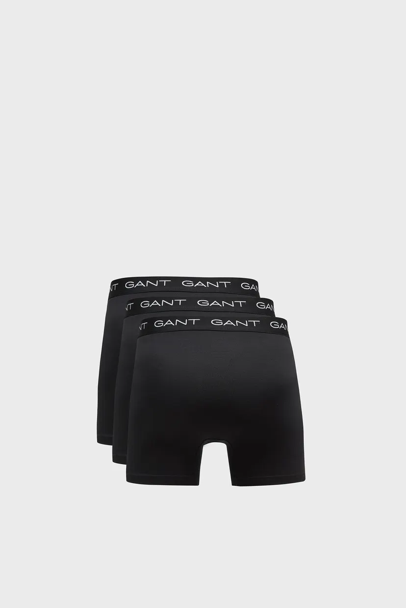 Мужские черные боксеры (3 шт) BOXER BRIEF 6