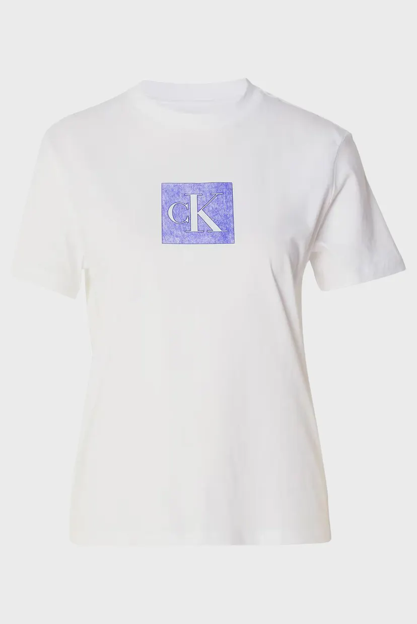 Жіноча біла футболка CLASSIC FIT MONOGRAM 5