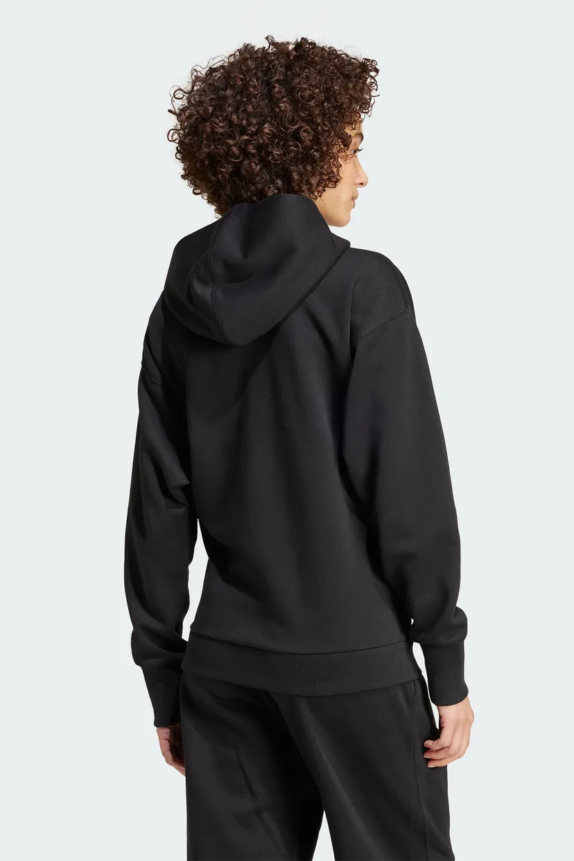 Женское черное худи ALL SZN Fleece Full-Zip adidas IX3809 — MD-Fashion