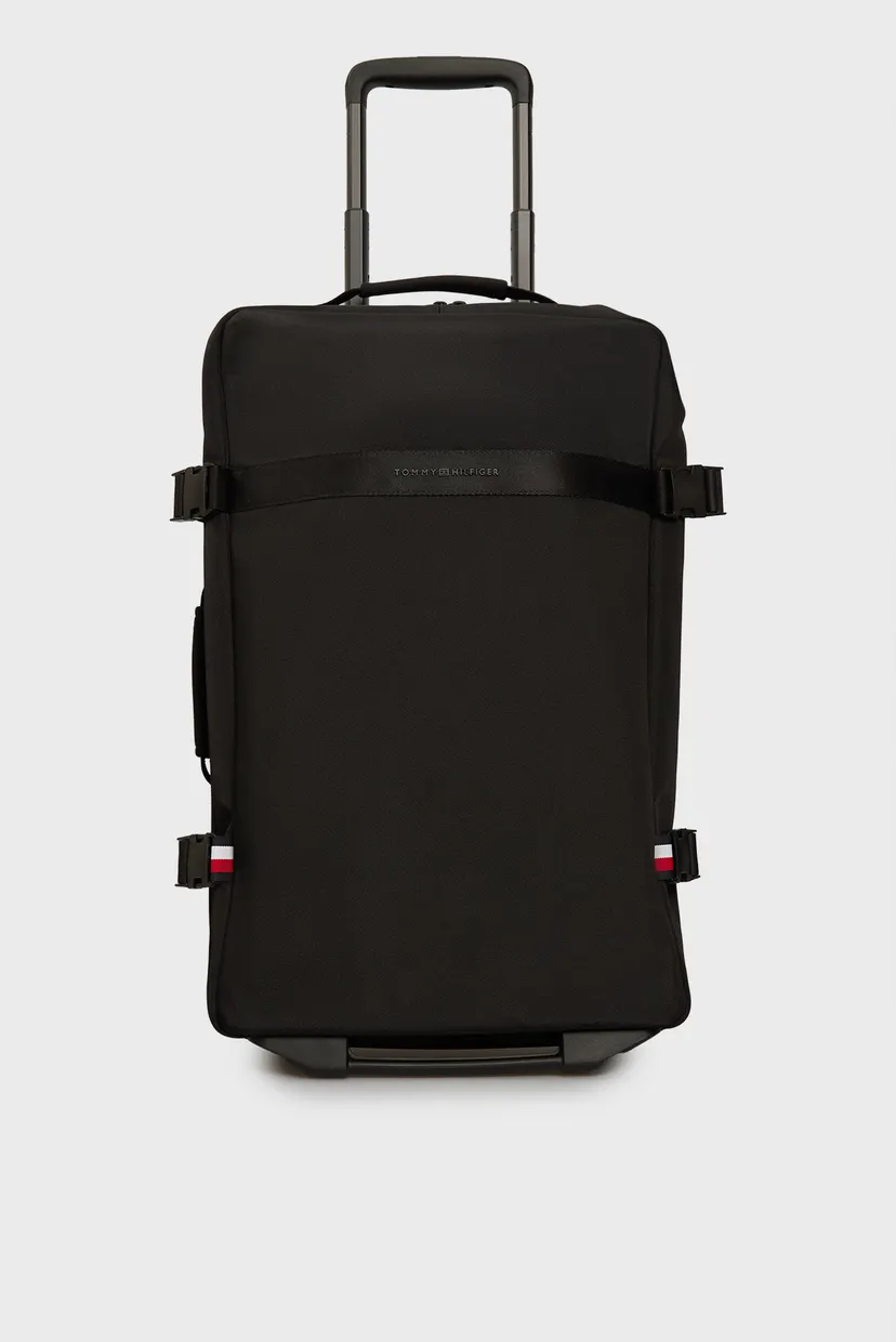 Чоловіча чорна валіза 54 см NYLON TRAVEL SOFT TROLLEY 5