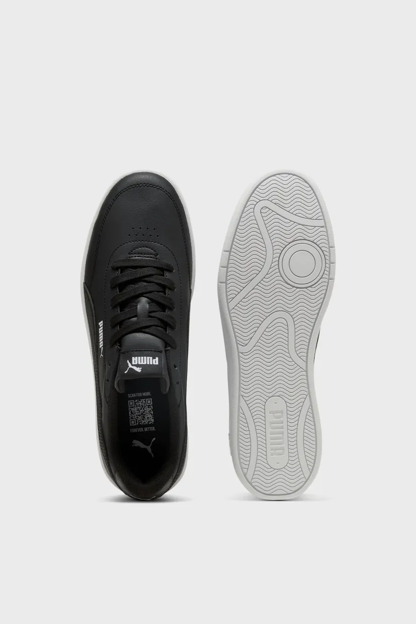 Черные сникерсы Court Classic Clean Sneakers Unisex 4