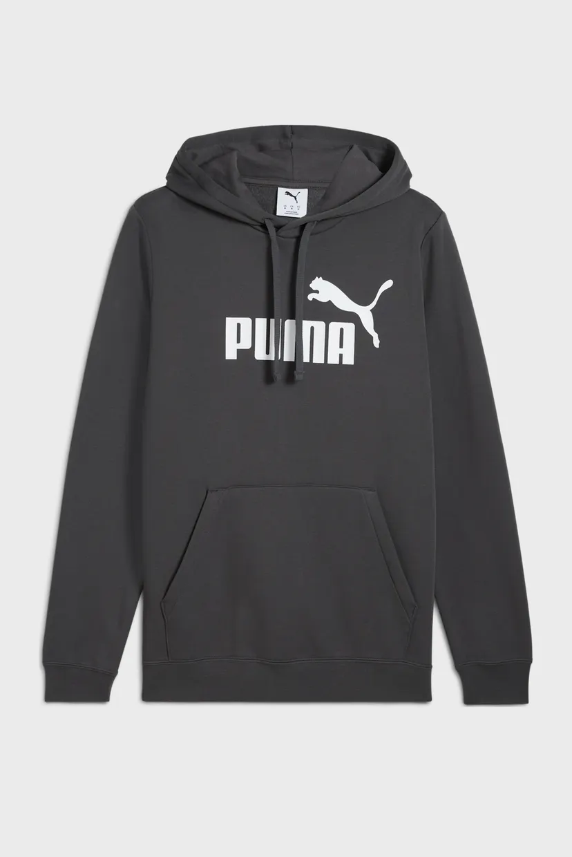 Чоловіче темно-сіре худі Essentials No. 1 Logo Hoodie Men 4