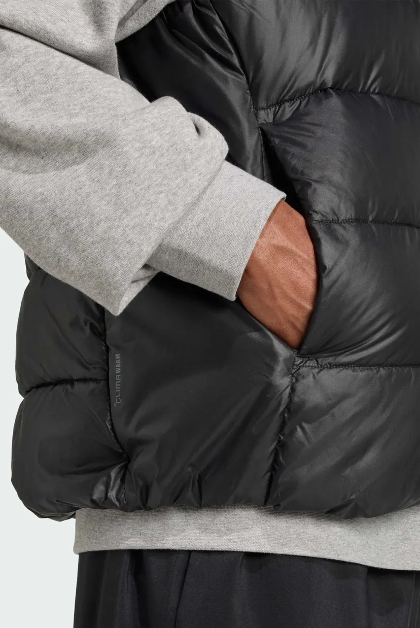 Мужской черный жилет Essentials CLIMAWARM Synthetic Down Puffer 5