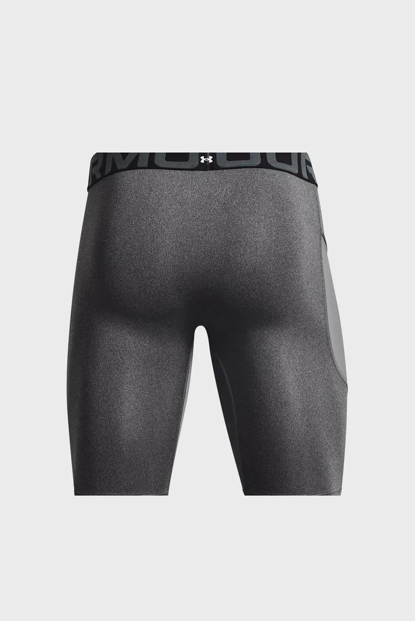 Мужские серые тайтсы UA HG Armour Lng Shorts 6
