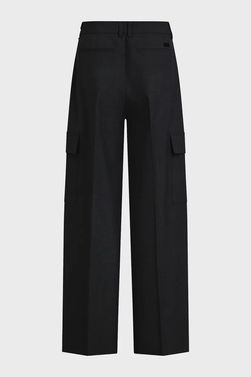 Женские черные карго RELAXED LEG TAILORED 6