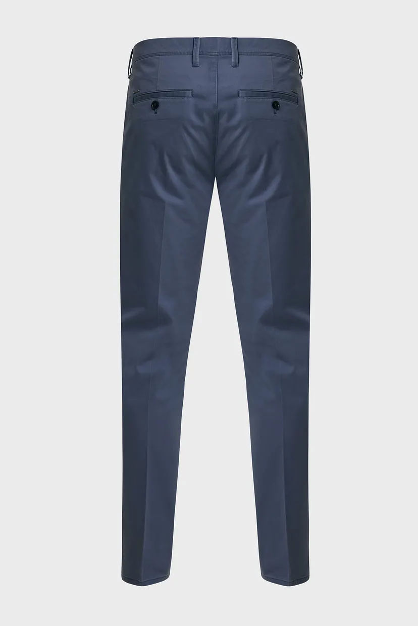Чоловічі темно-сині брюки CRAIG Garment dye chino pants 6