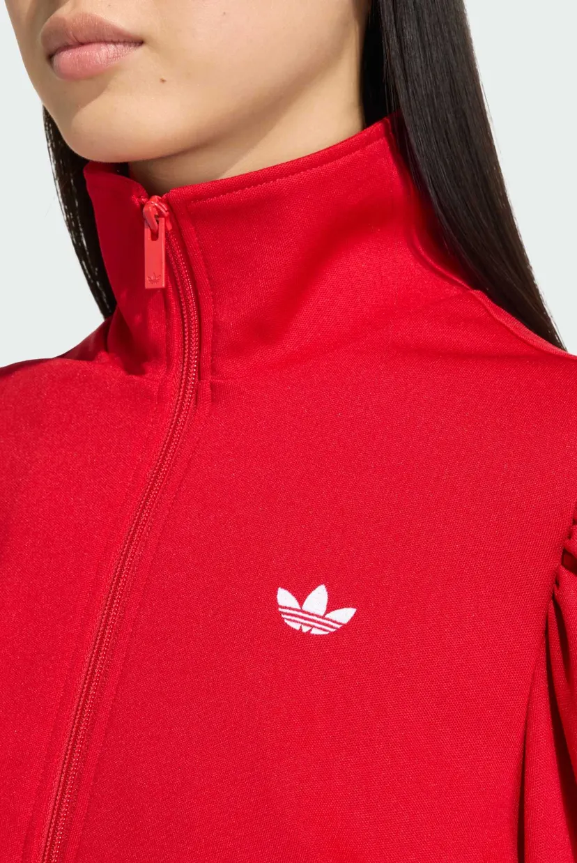 Женская красная спортивная кофта adidas Originals Elevated Sleeve FB 5