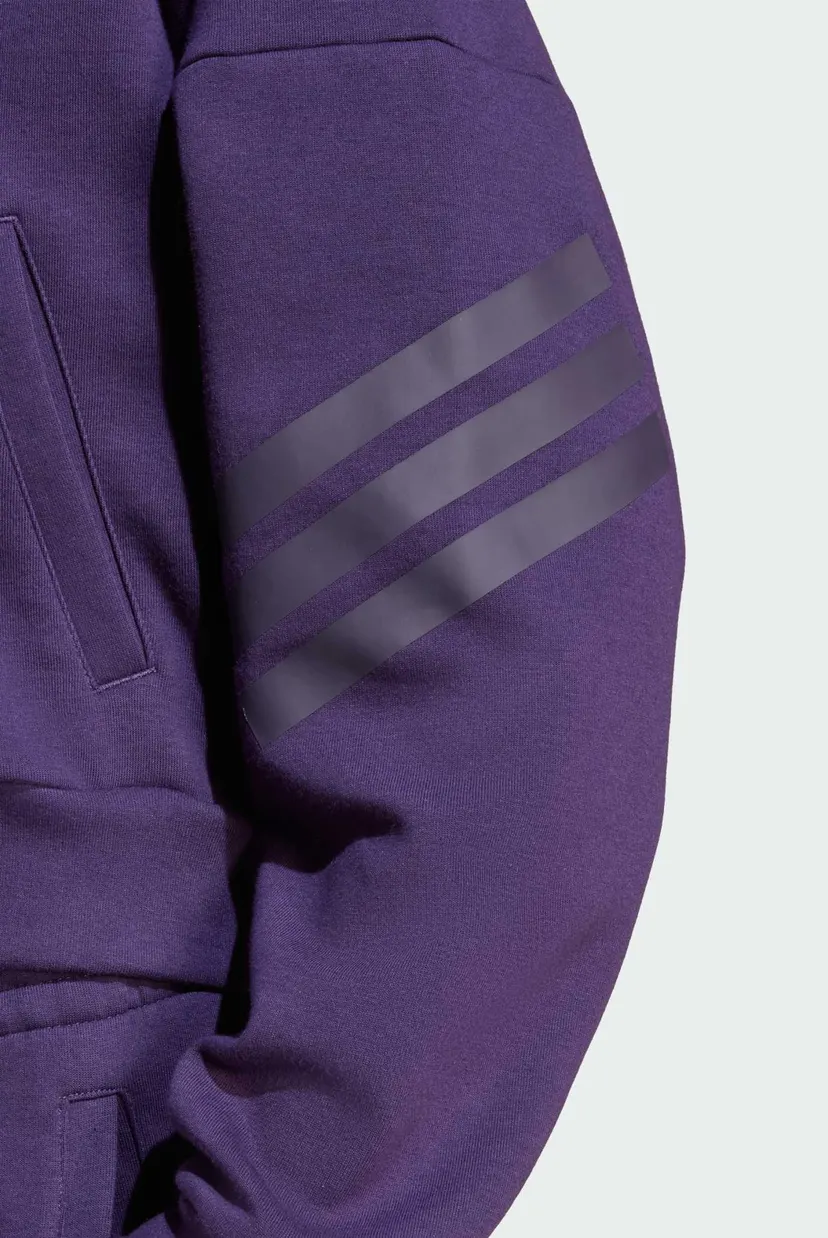 Детское фиолетовое худи Future Icons 3-Stripes Kids 5
