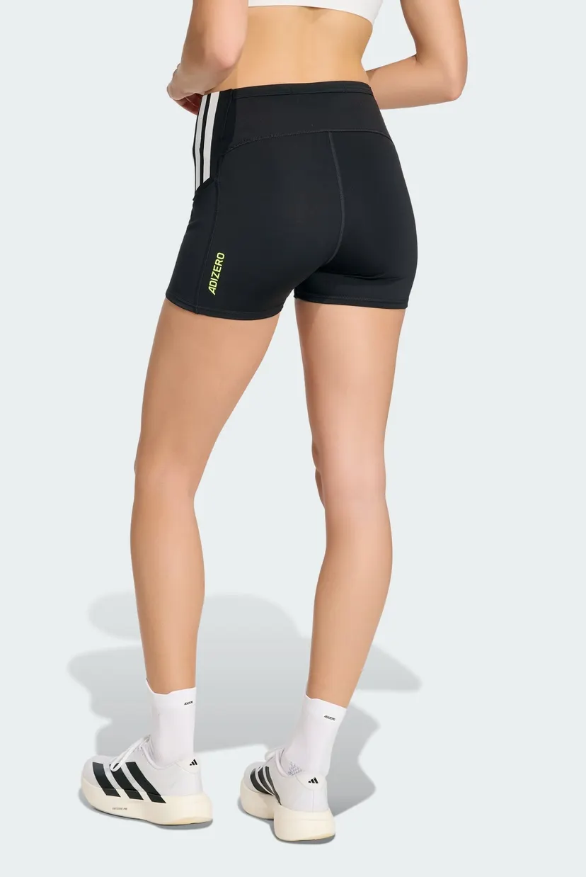 Женские черные велосипедки Adizero Short 3