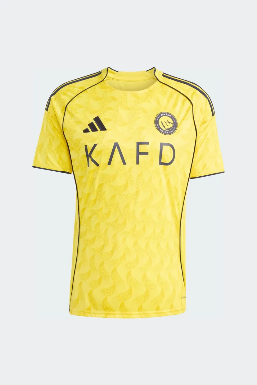Мужская желтая футболка с узором Al Nassr FC 25/26 Home 6