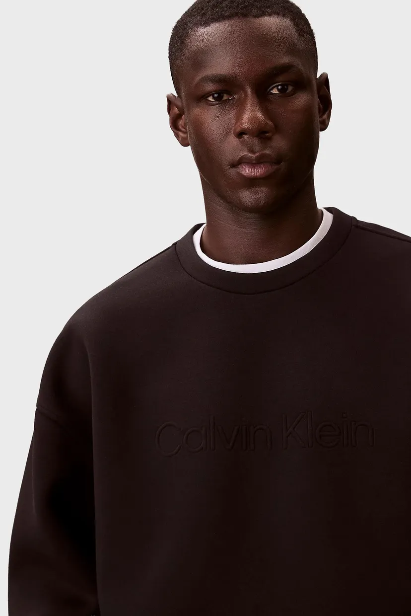 Мужской черный свитшот SPACER CREWNECK 4