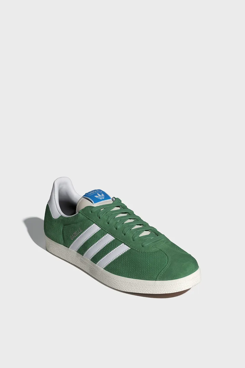 Мужские зеленые замшевые сникерсы Gazelle 4