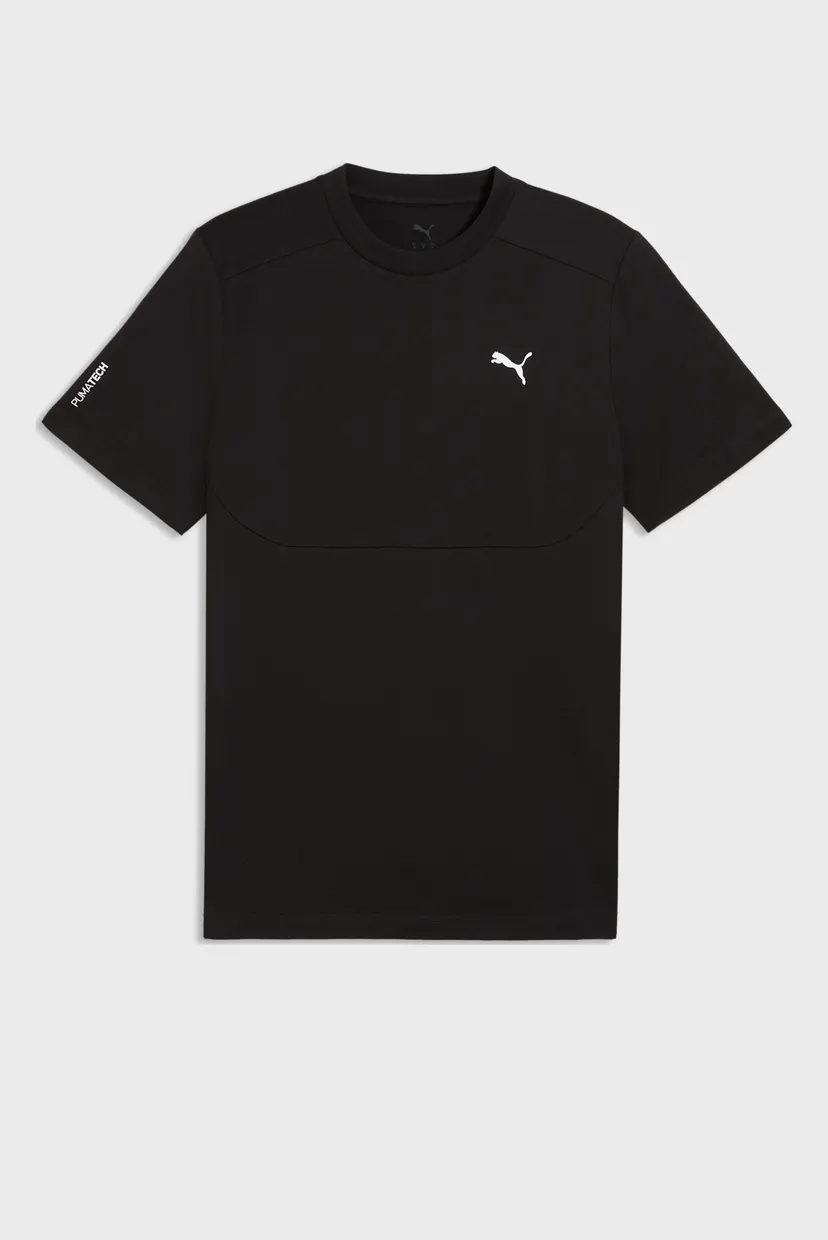 Мужская черная футболка PUMATECH Tee Men 4