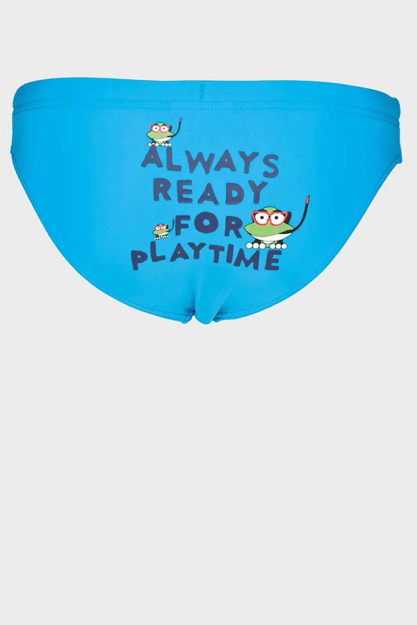 Детские голубые плавки ARENA WATER TRIBE KIDS BOY 3