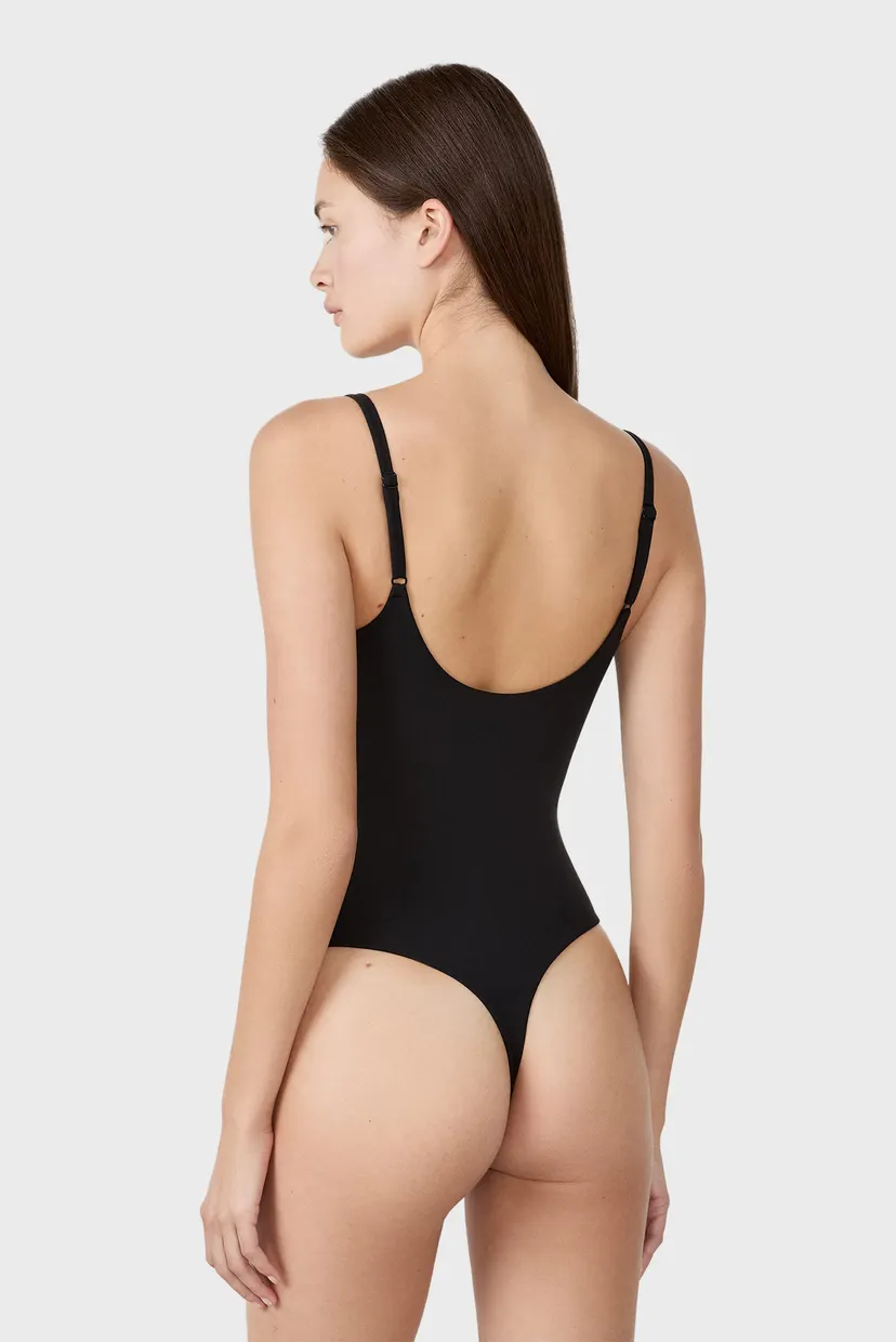 Жіноче чорне боді PURE SOFT 3