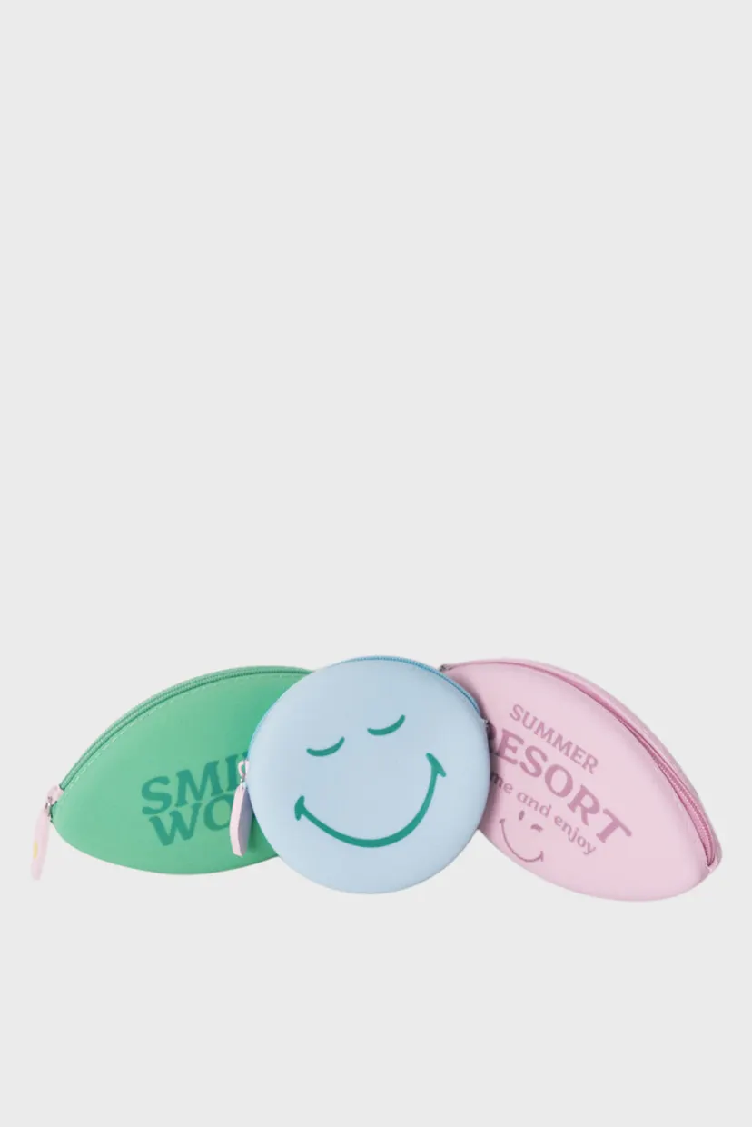 Жіночий блакитний гаманець SmileyWorld® 4