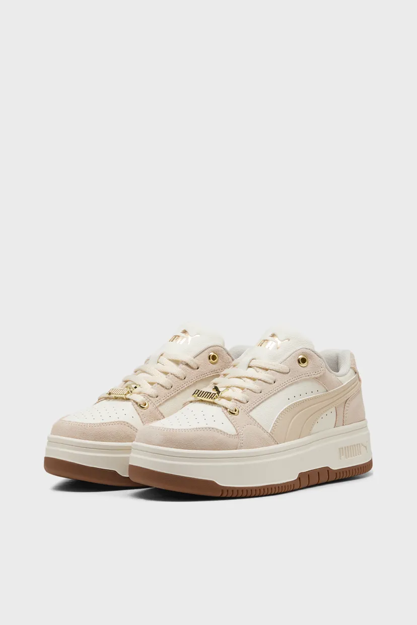 Женские кожаные сникерсы Rebound Femme Low Luxe Sneakers Women 3