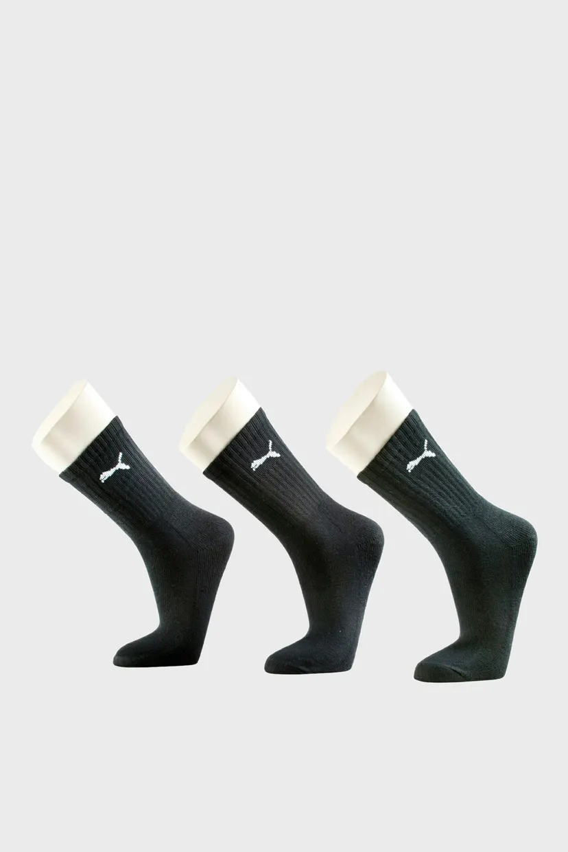 Чоловічі чорні шкарпетки (3 пари) PUMA 3