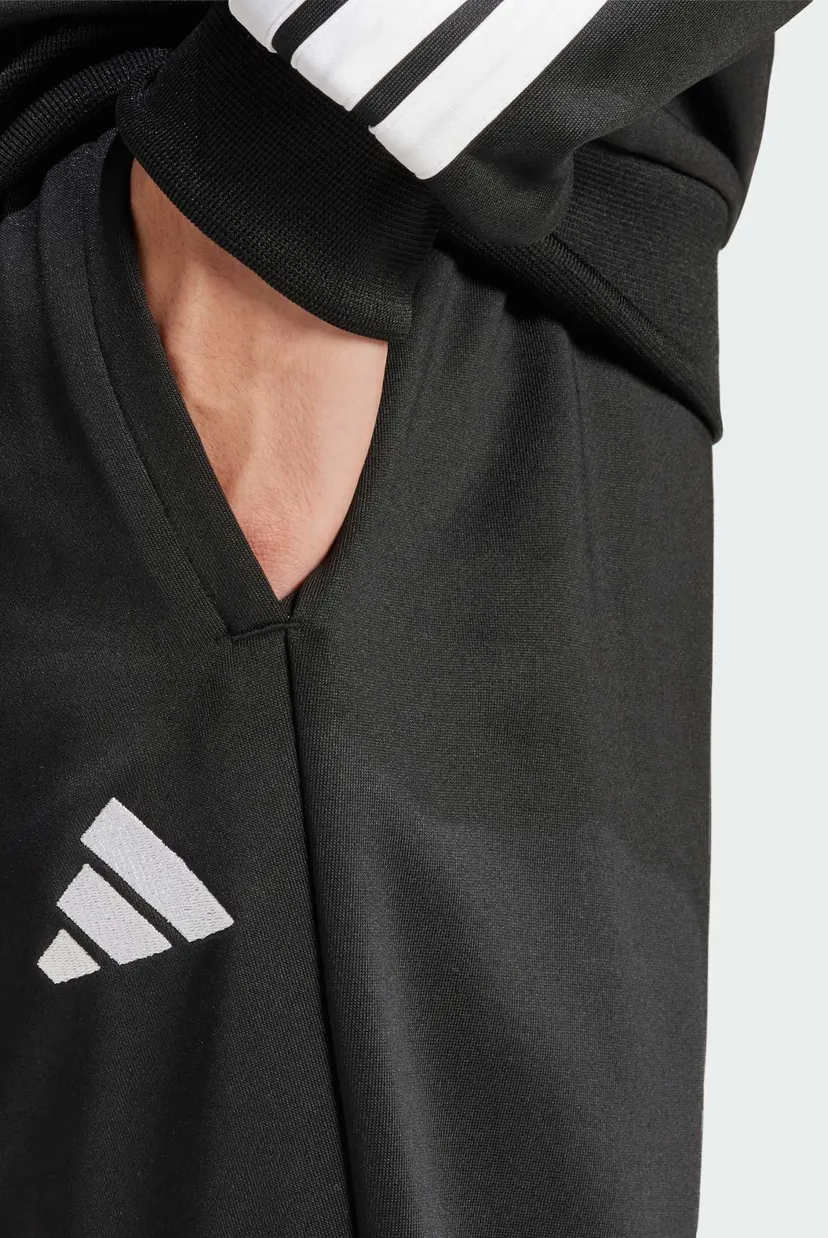 Чоловічий чорний спортивний костюм (кофта, штани) Sportswear Basic 3-Stripes French Terry 5