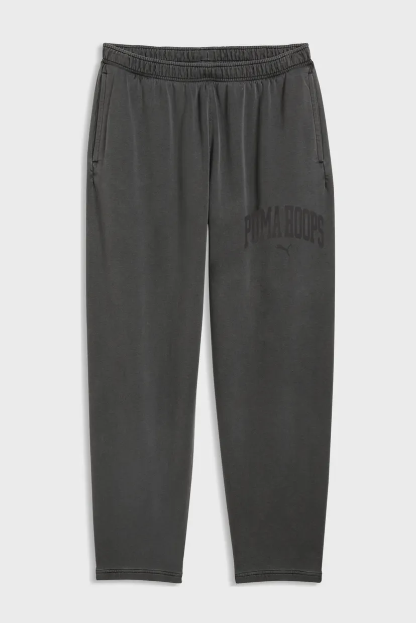 Чоловічі темно-сірі спортивні штани Back To Hoops Basketball Sweatpants Men 4