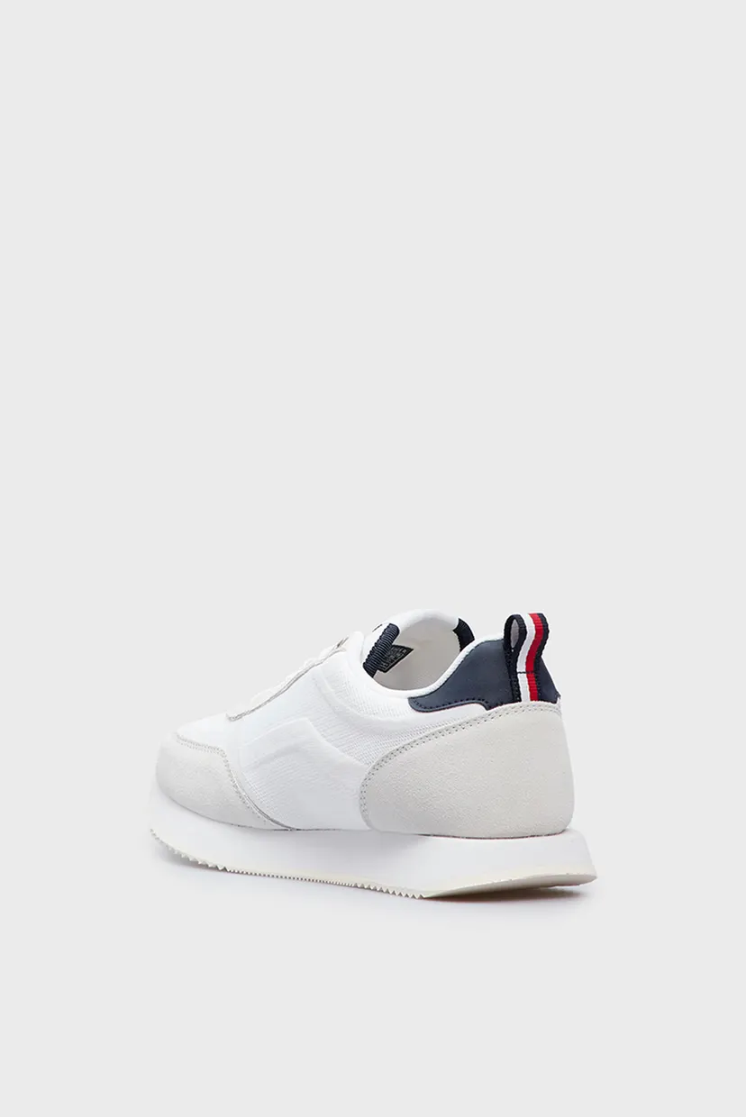 Женские белые кроссовки FLAG KNIT RUNNER 5
